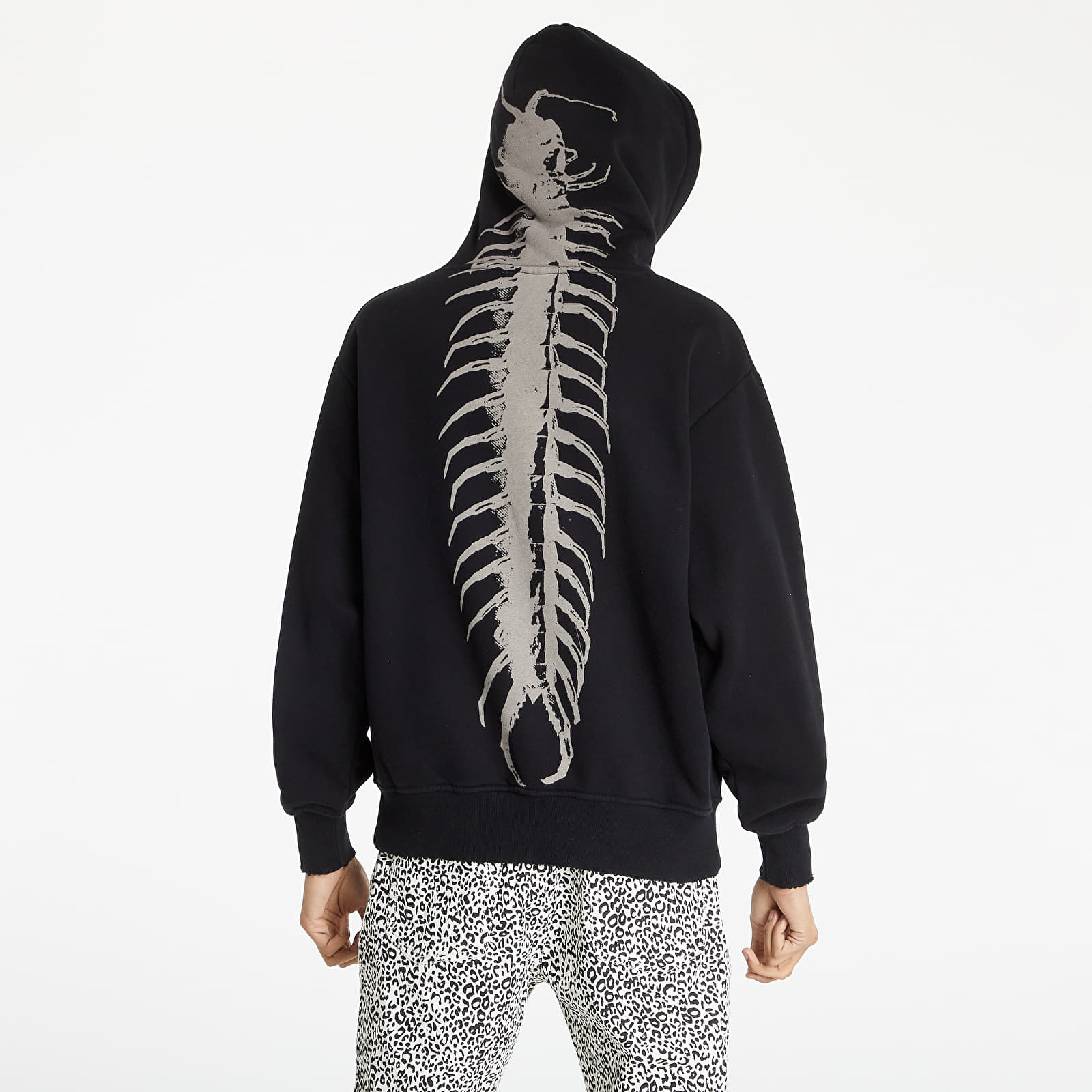 Hoodies and sweatshirts PLEASURES Crawler Hoodie Black Footshop