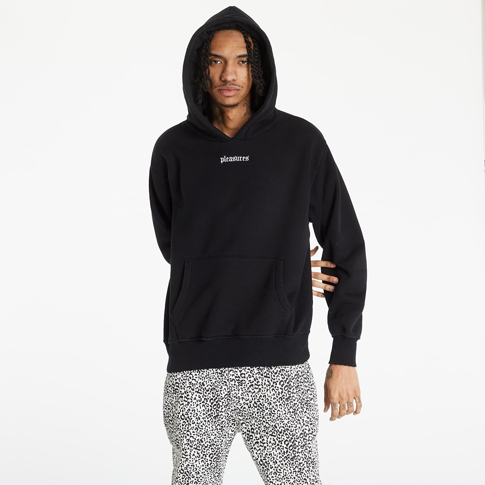 Hoodies and sweatshirts PLEASURES Crawler Hoodie Black