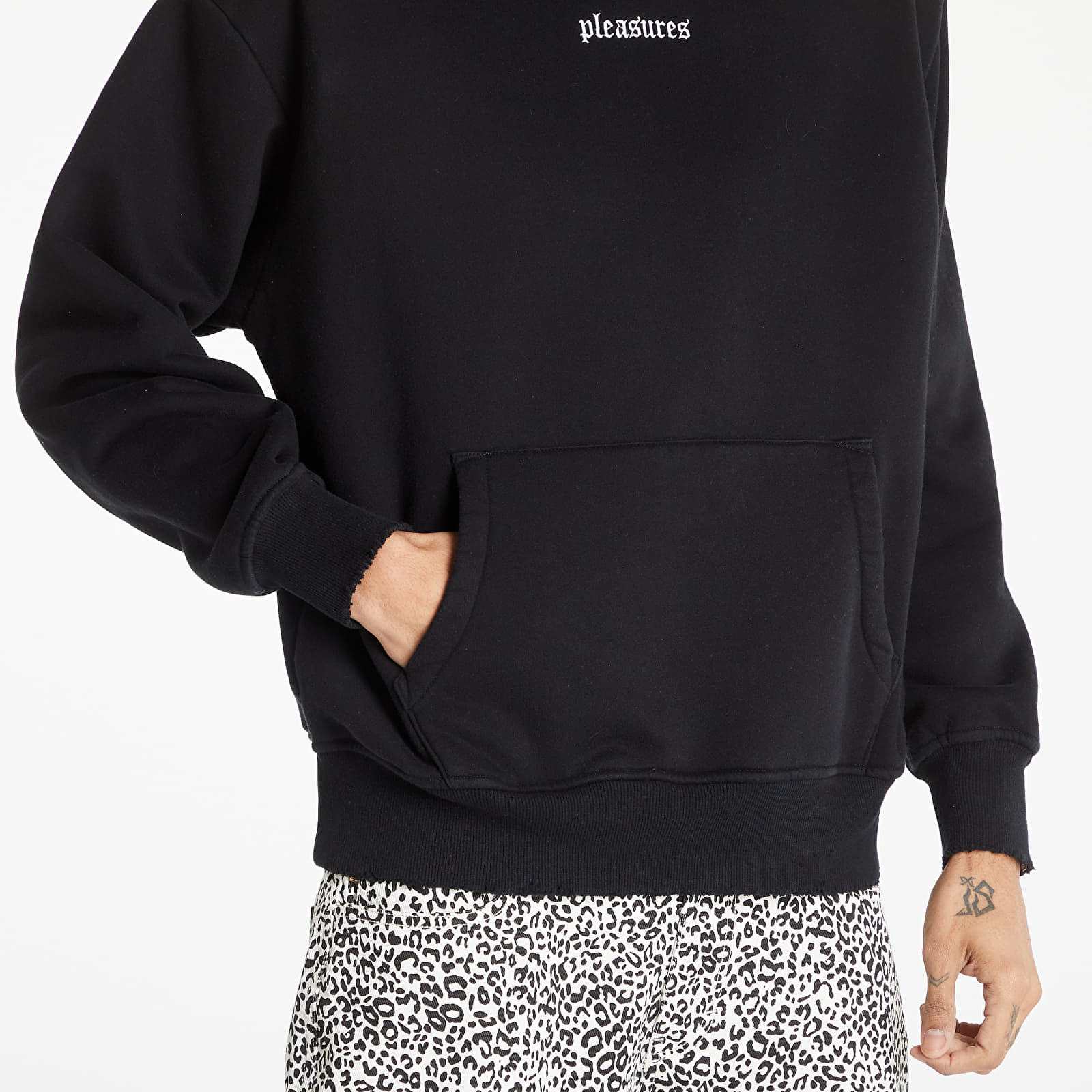 Hoodies and sweatshirts PLEASURES Crawler Hoodie Black