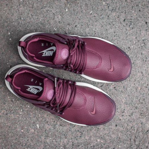 nike air presto womens burgundy