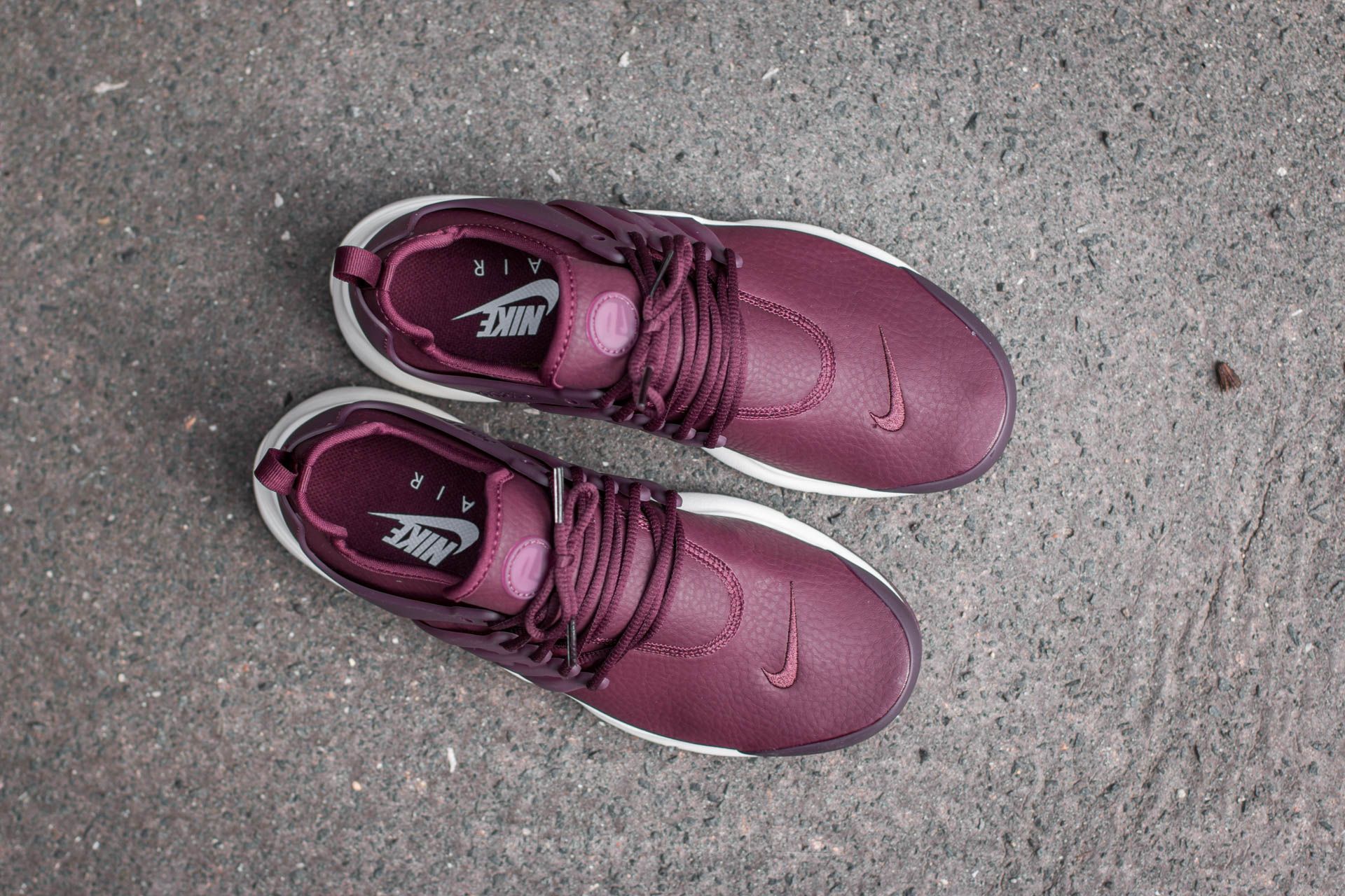 Nike air presto premium maroon cheap