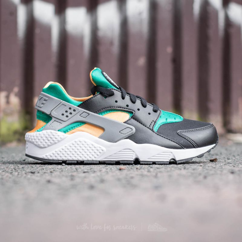 Nike Air Huarache Black/ White-Emerald-Resin | Footshop
