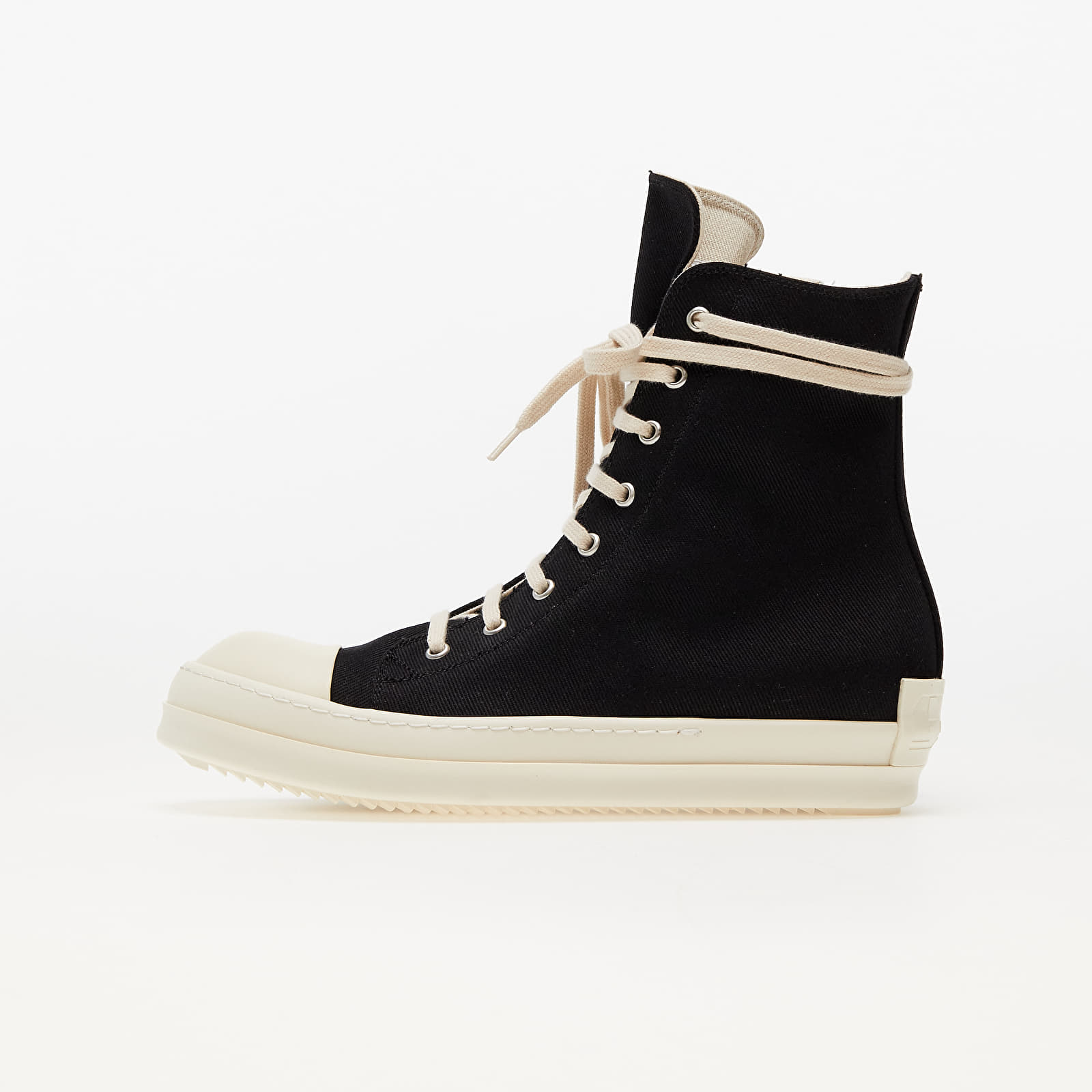 Vyriška avalynė Rick Owens Sneaks Black/ Milk/ Milk