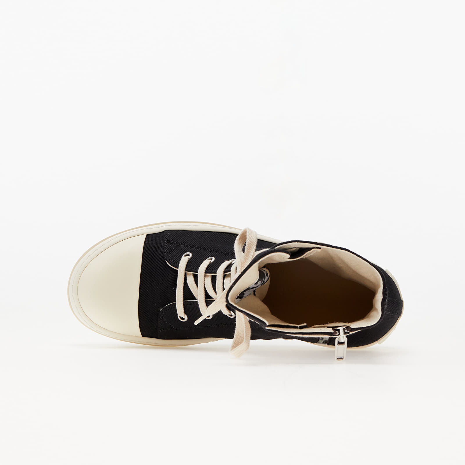 Vyriška avalynė Rick Owens Sneaks Black/ Milk/ Milk