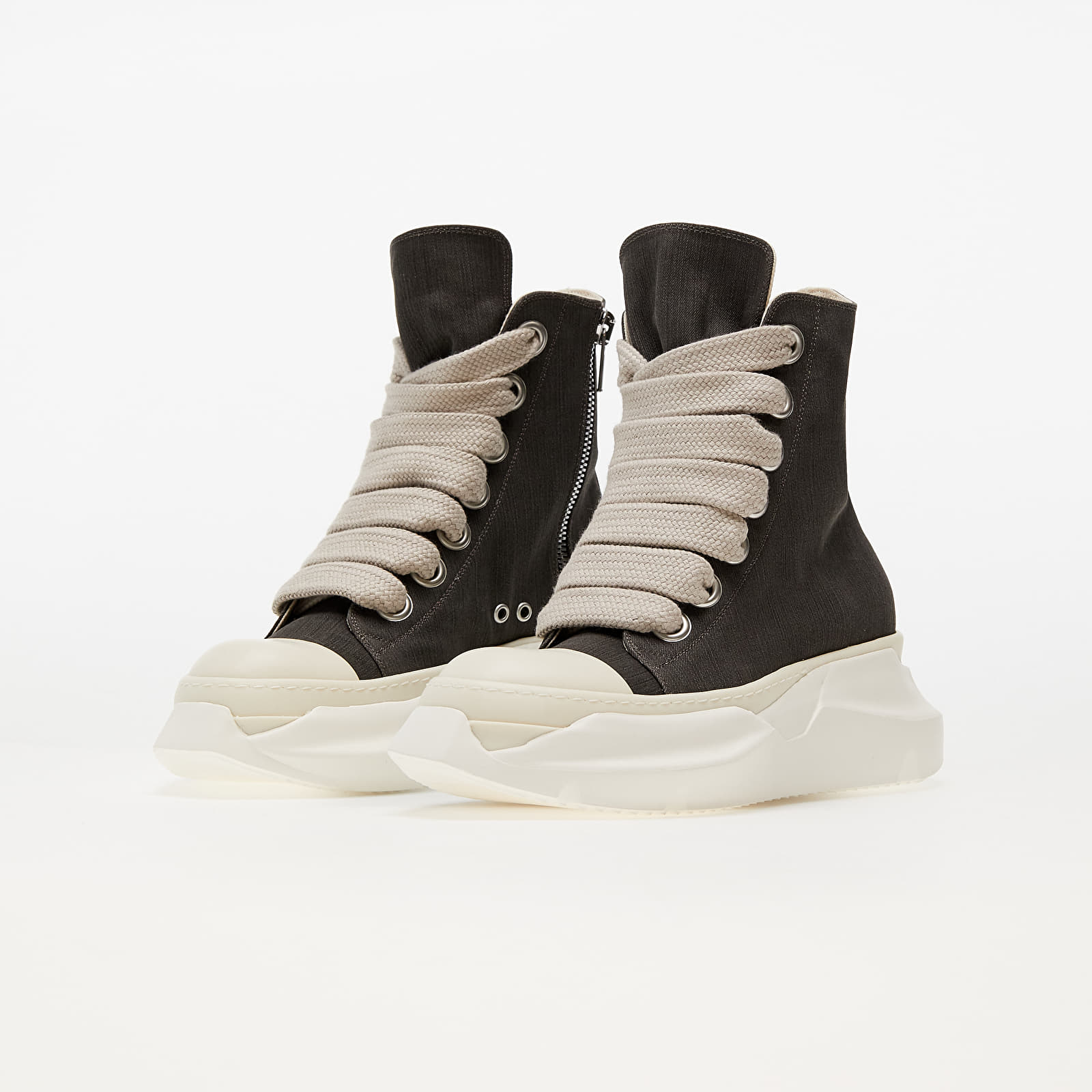 Men's shoes Rick Owens Abstract Sneak Dark Dust/ Milk/ Milk | Footshop