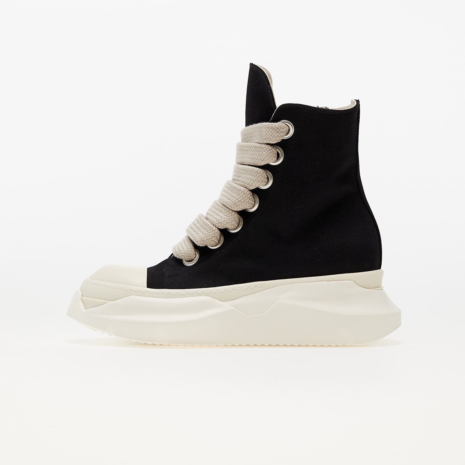 Men's shoes Rick Owens Abstract Sneak Black/ Milk/ Milk | Footshop