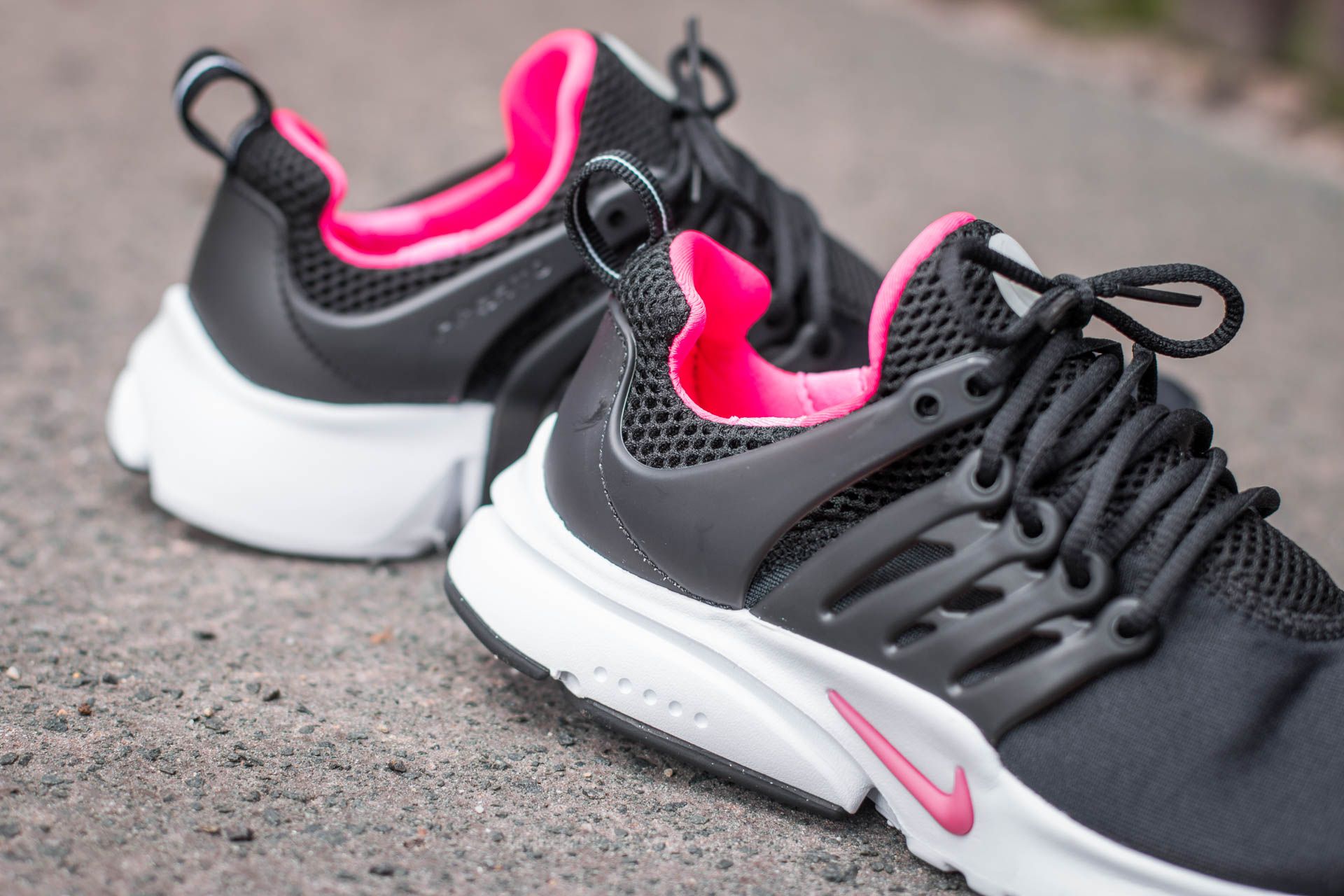 Női cipők Nike Presto (GS) Black/ Hyper Pink-White