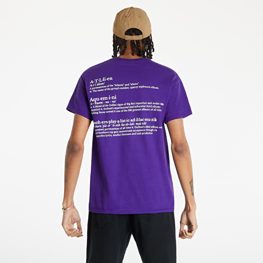 T-shirts PLEASURES Vocabulary T-Shirt Purple | Footshop