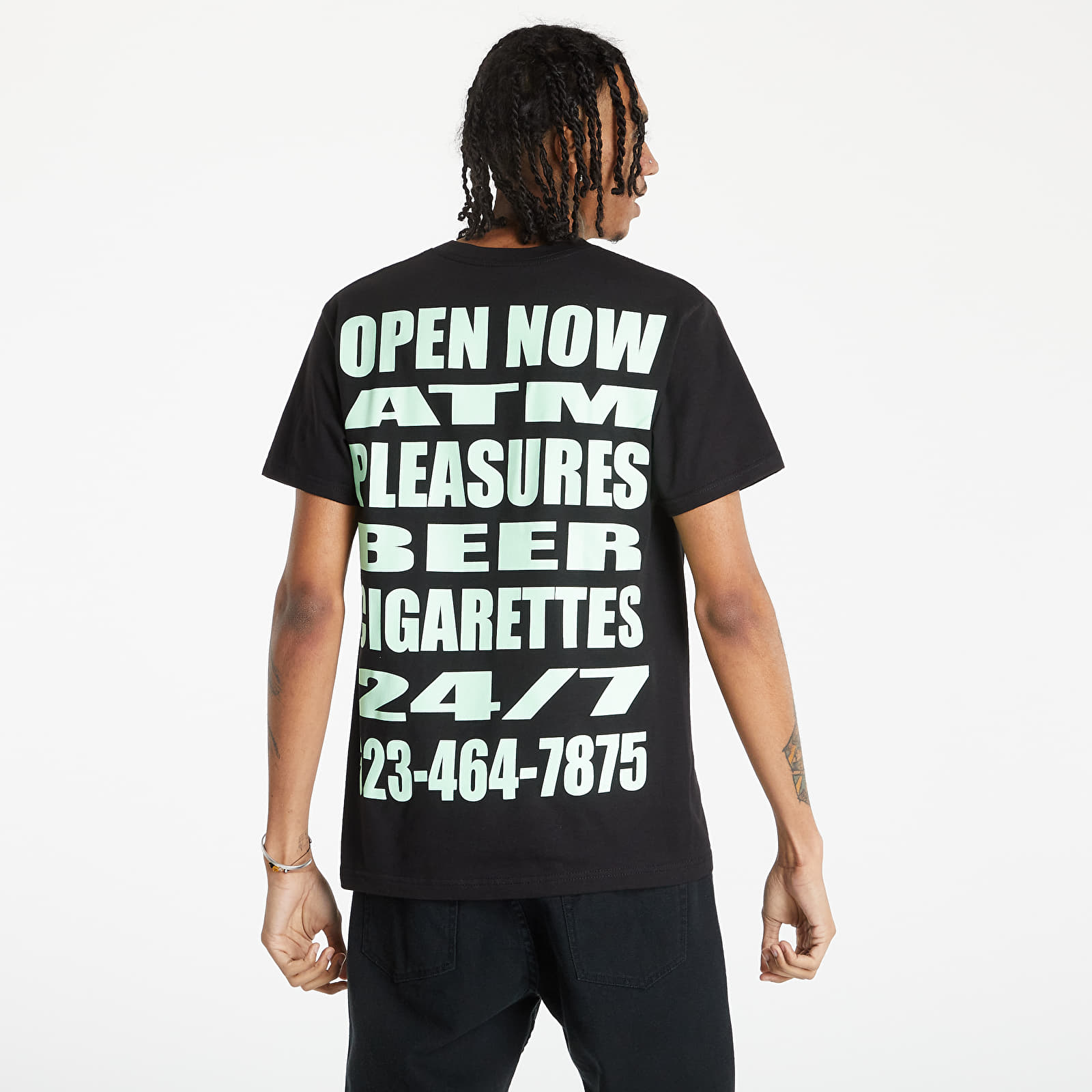 T-shirts PLEASURES Liquor T-Shirt Black