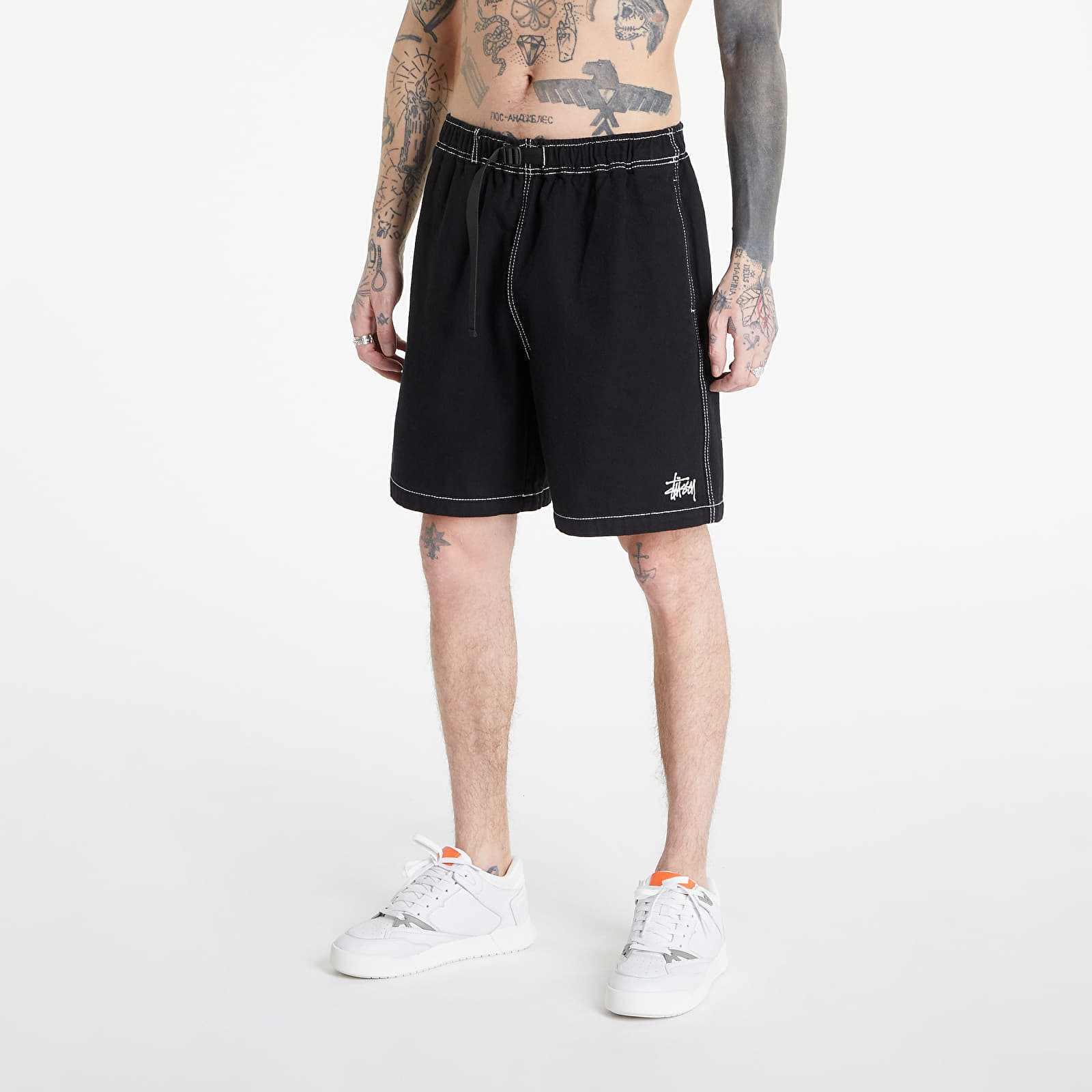 Šortai Stüssy Loose Twill Mountain Short Black