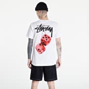 T-shirts Stüssy Fuzzy Dice Tee White | Footshop