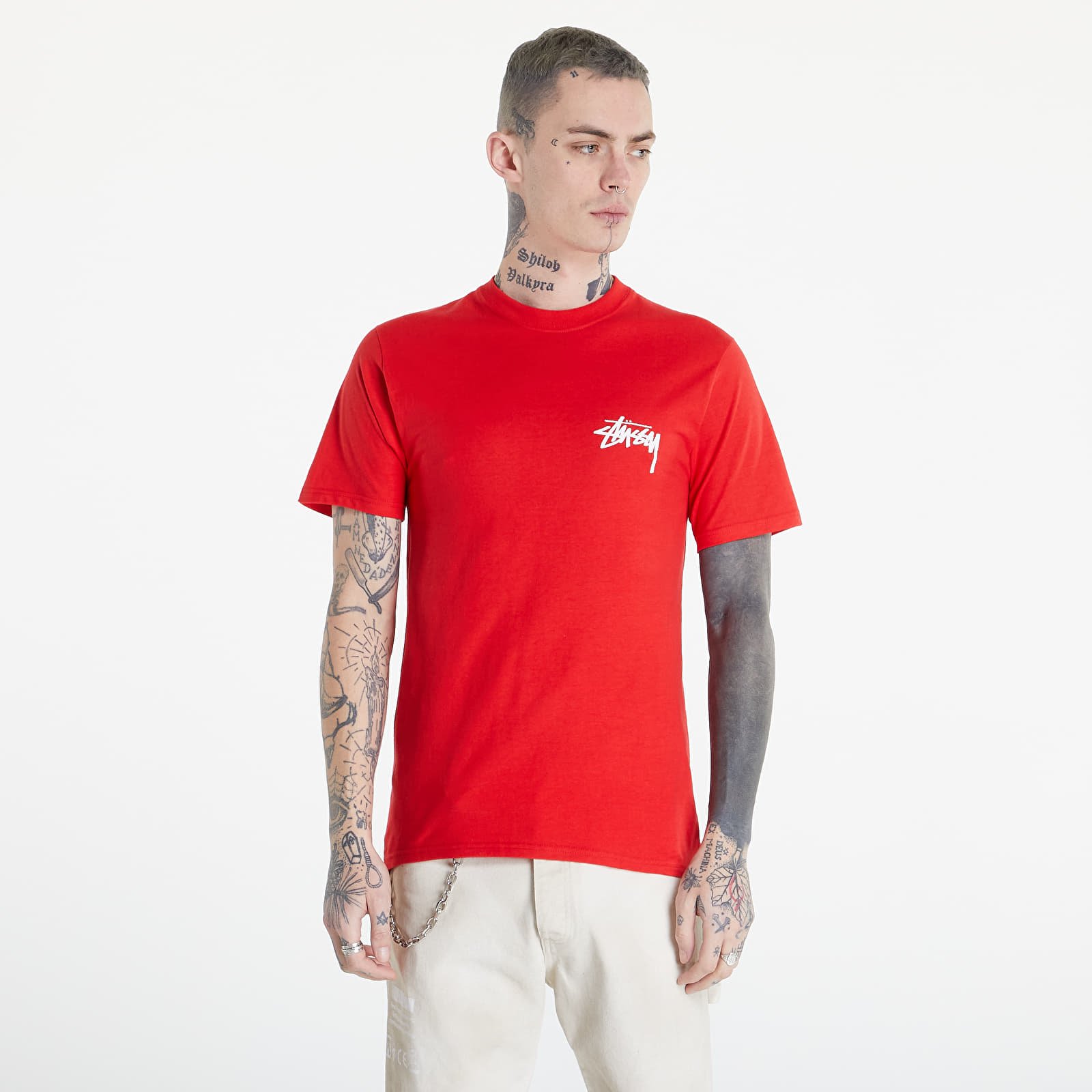 T-shirts Stüssy Fuzzy Dice Tee Red