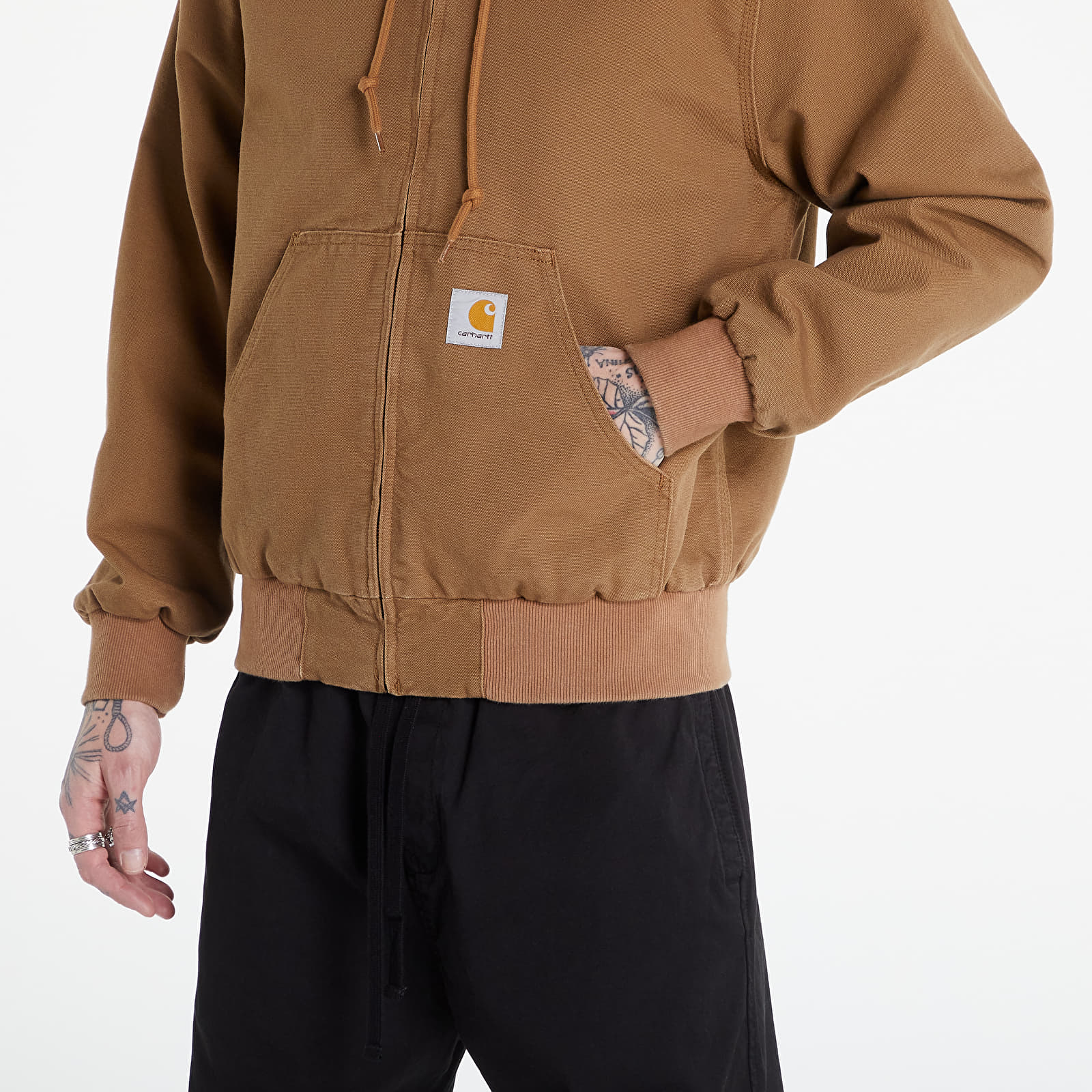 Carhartt WIP Active Jacket Hamilton Brown Rinsed | Footshop