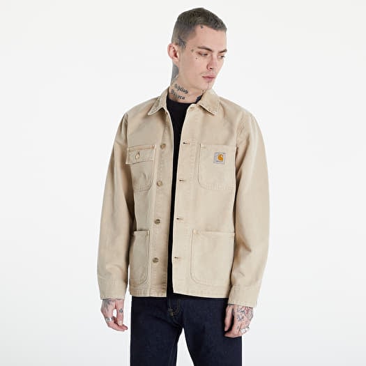 Carhartt wip michigan chore coat in oats rigid shop