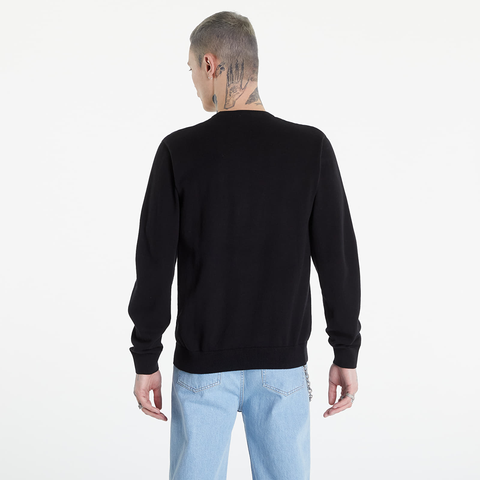 Pulovere Carhartt WIP Madison Sweater UNISEX Black/ Wax