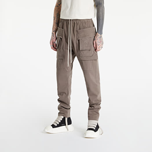 Rick Owens Creatch Cargo Drawstring Pants Dust | Footshop
