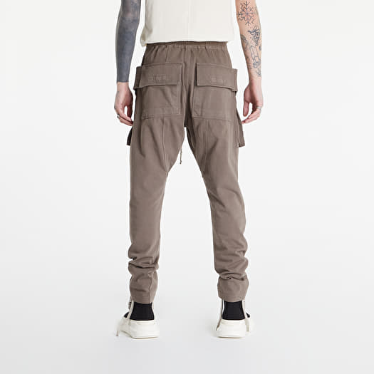 Rick Owens Creatch Cargo Drawstring Pants Dust | Footshop