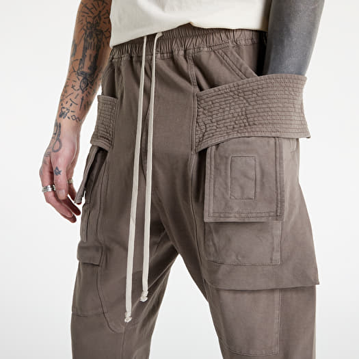 Rick Owens Creatch Cargo Drawstring Pants Dust | Footshop