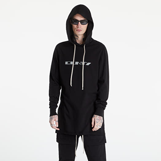 Rick Owens Pullover Hoodie Black/ Oyster | Footshop