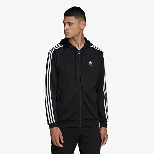 Hoodies and sweatshirts adidas Adicolor Full Zip Hooded Track Top Black Footshop