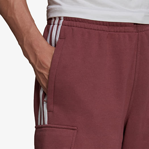 Shorts adidas Stripes Cargo Short Quiet Crimson Footshop