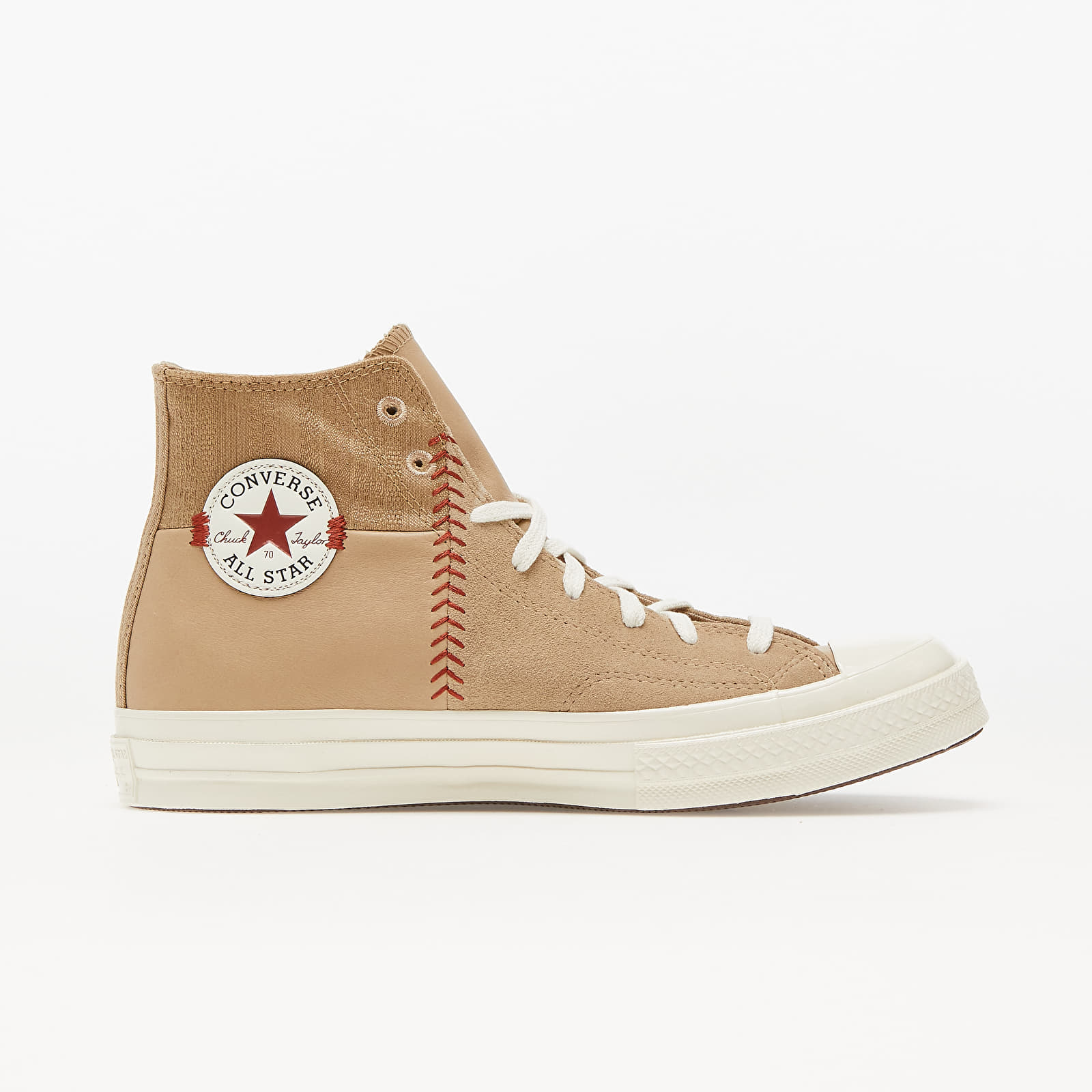 Men s shoes Converse Chuck 70 Crafted Split Construction Nomad Khaki Dark Terracotta Footshop