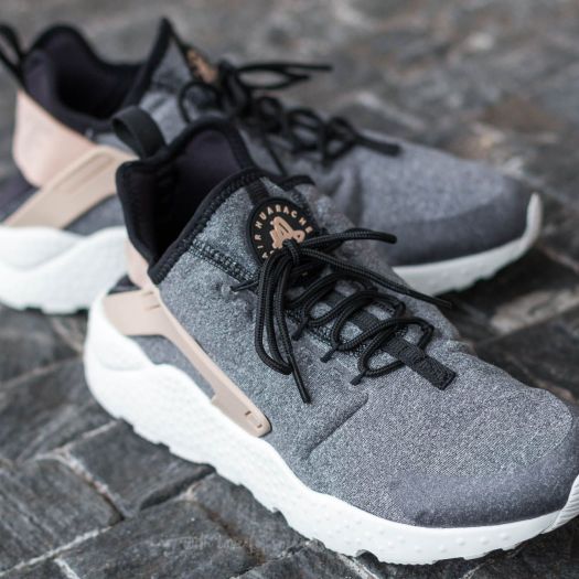 Women s shoes Nike W Air Huarache Run Ultra SE Black Black Vachetta Tan White Footshop