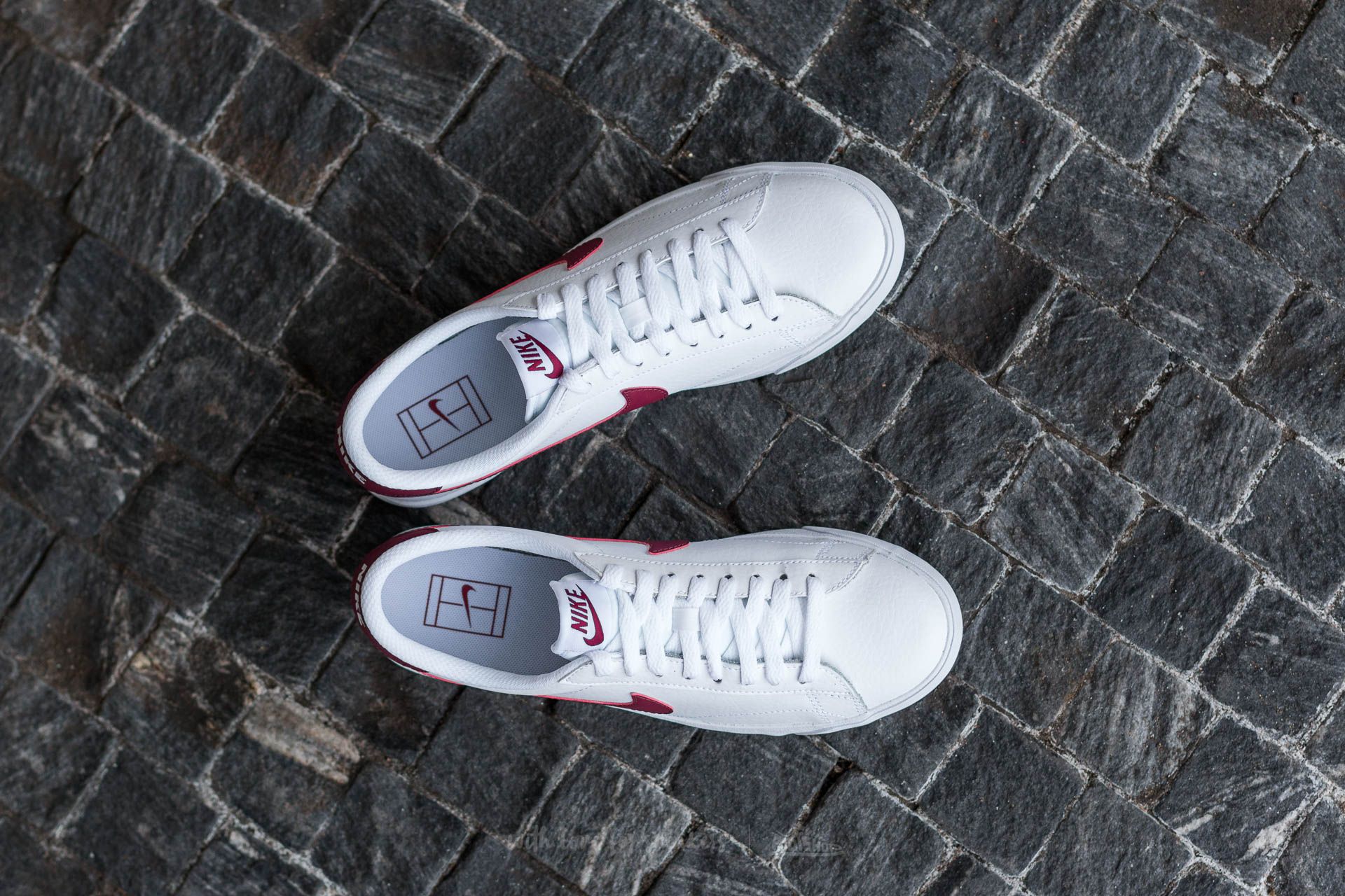Men s shoes Nike Tennis Classic AC White Team Red Footshop