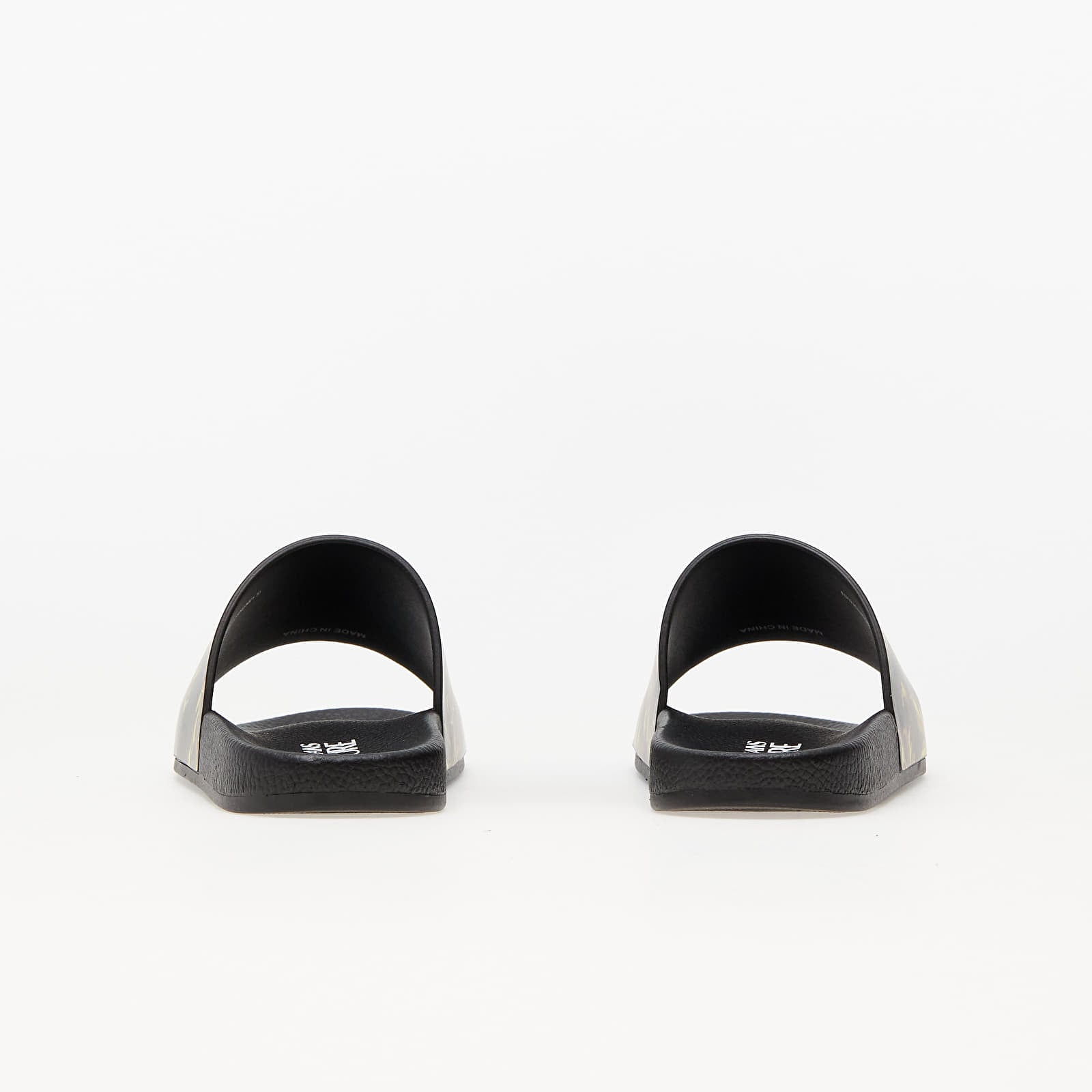 Women's shoes Versace Jeans Couture Pool Slide Black/ Gold