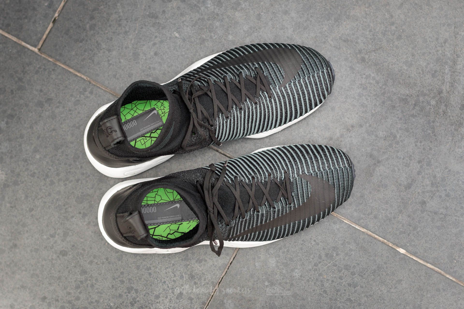 Zapatillas Hombre Nike Zoom Mercurial XI FK FC Black/ Black-Hasta-Seaweed