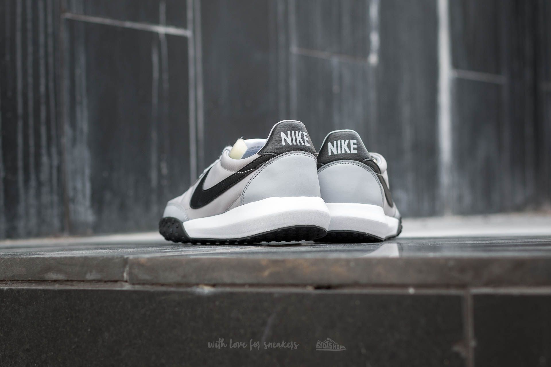 Miesten kengät Nike Roshe Waffle Racer NM Wolf Grey/ Black-Safety Orange