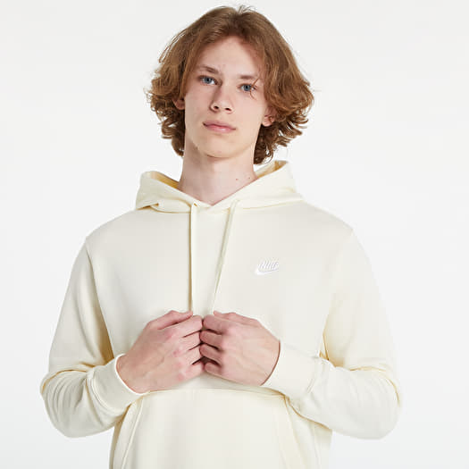 White nike men's pullover on sale