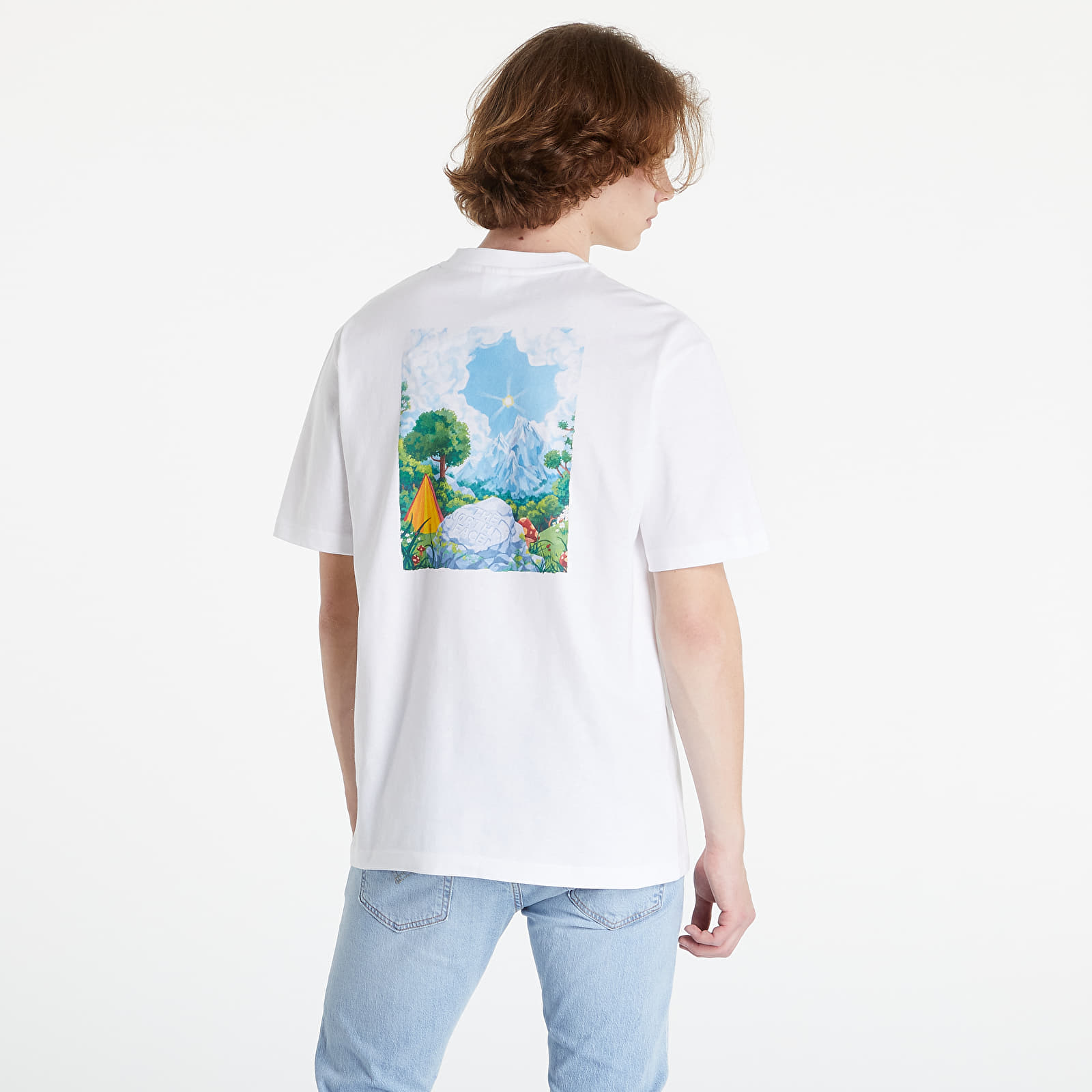 T-skjorter The North Face M Heritage S/S Graphic Tee Tnf White