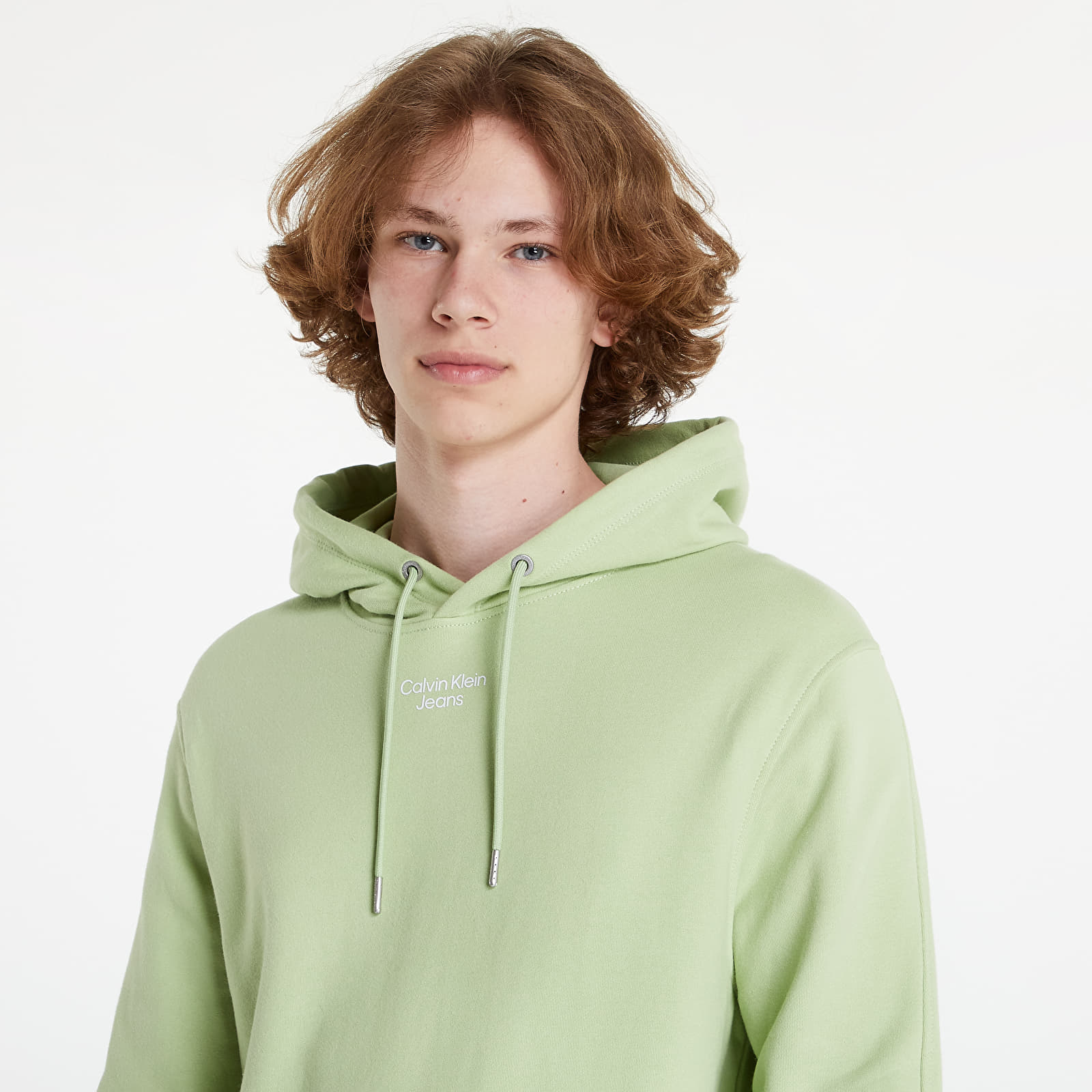 Calvin klein best sale green hoodie