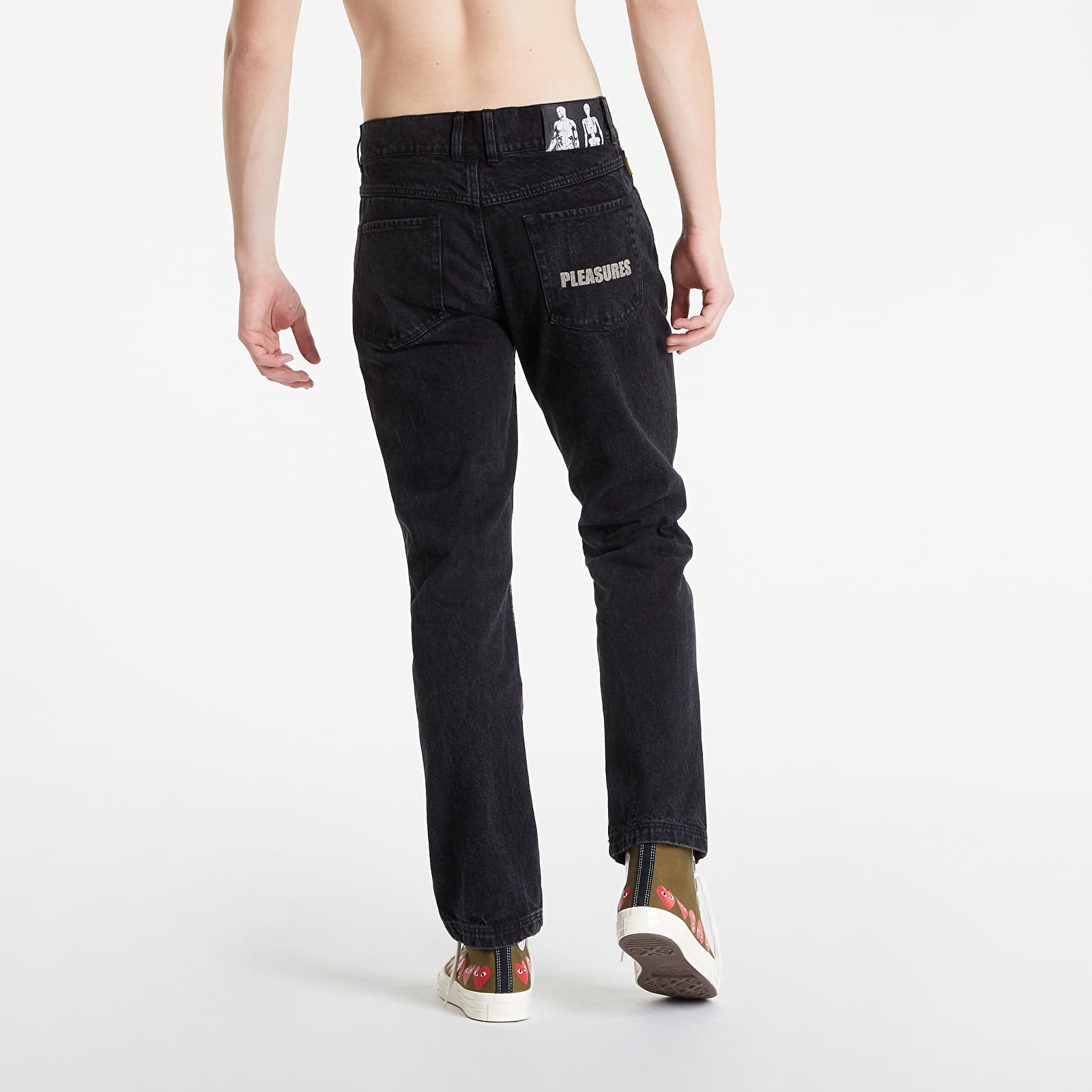 Pleasures jeans shop