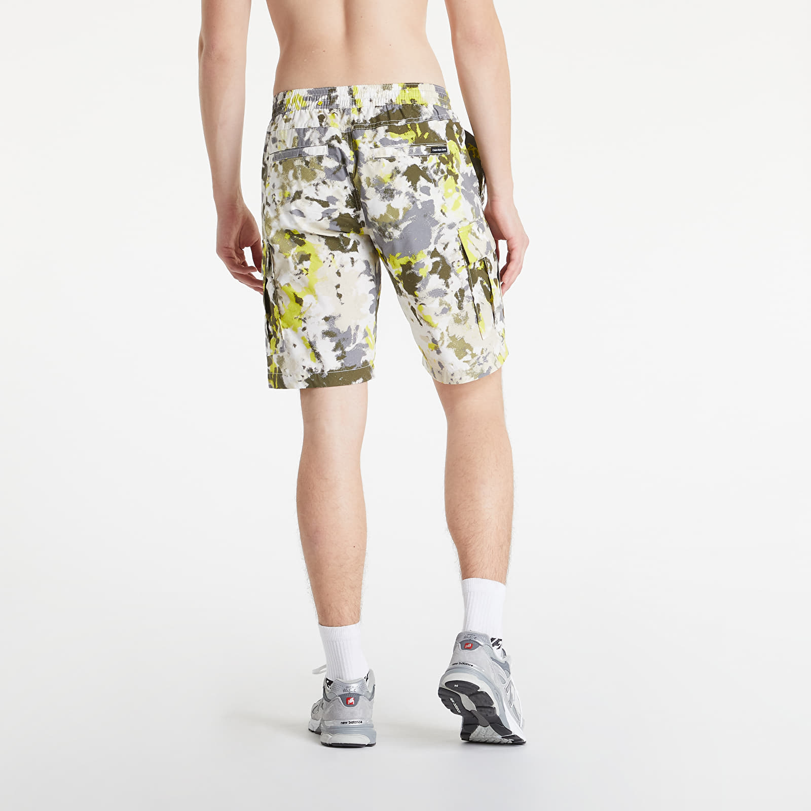 Шорти Calvin Klein Jeans Washed Cargo Woven Shorts Camo Aop