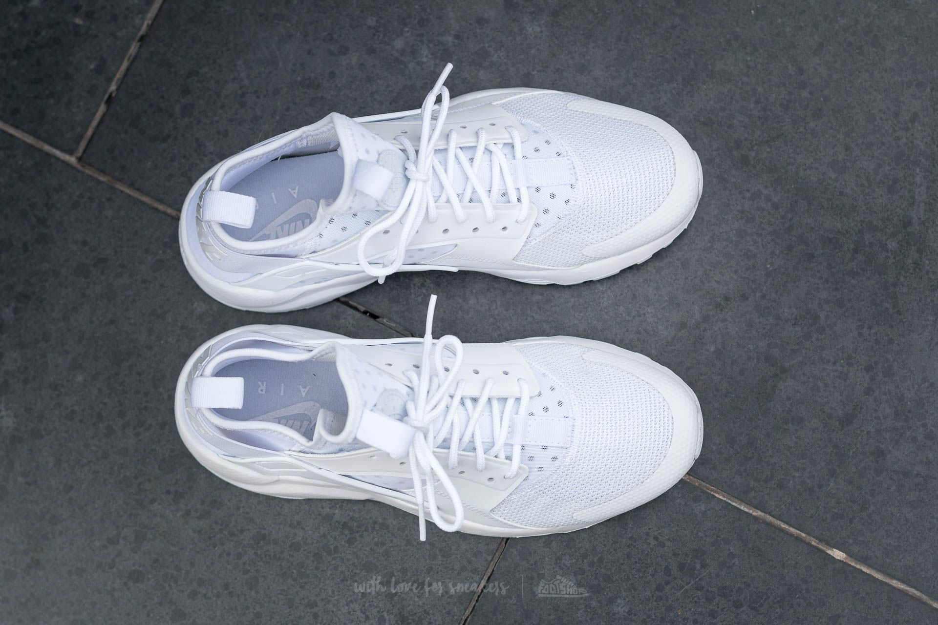 Men s shoes Nike Air Huarache Run Ultra White White White