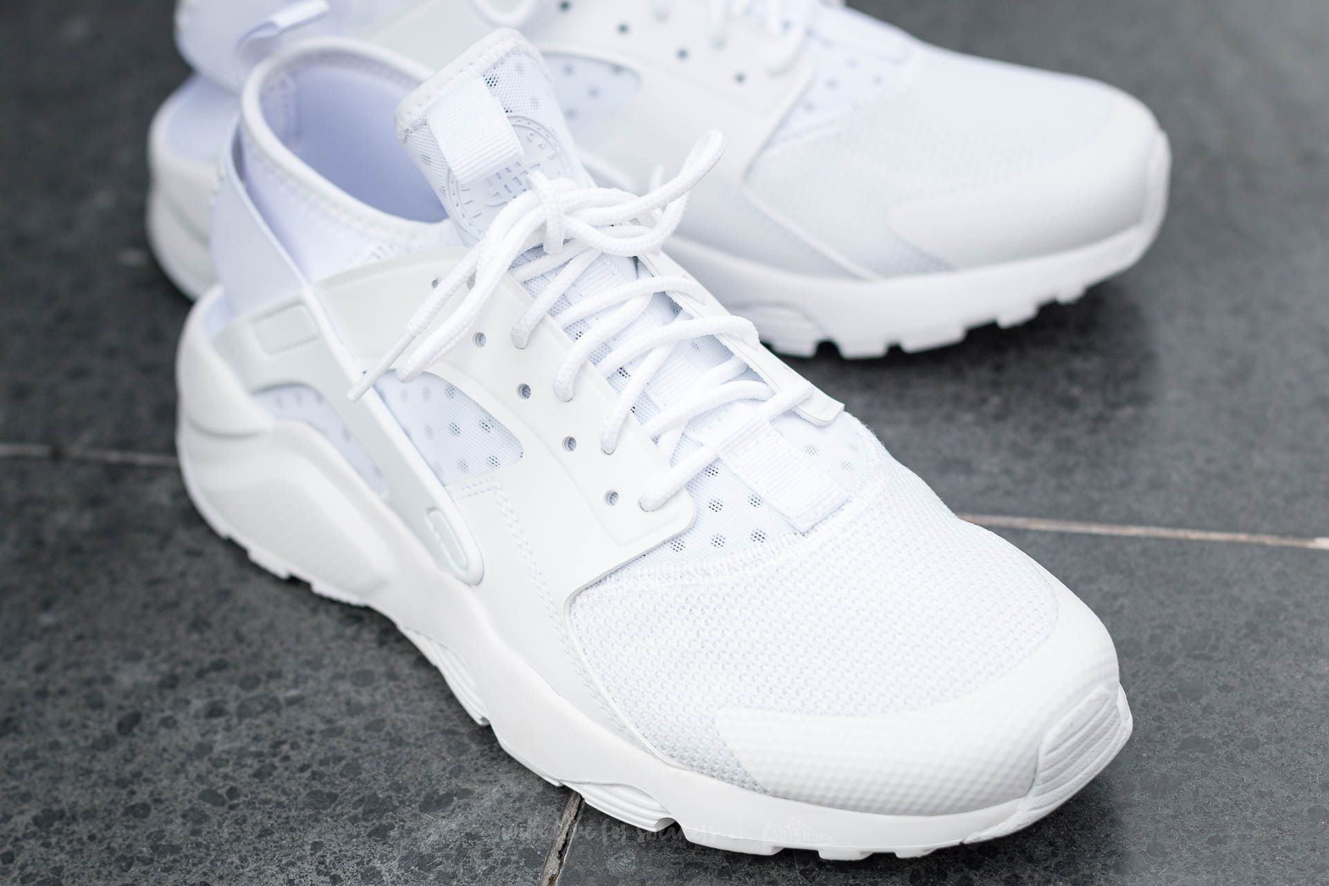 Scarpe uomo Nike Air Huarache Run Ultra White White White Footshop