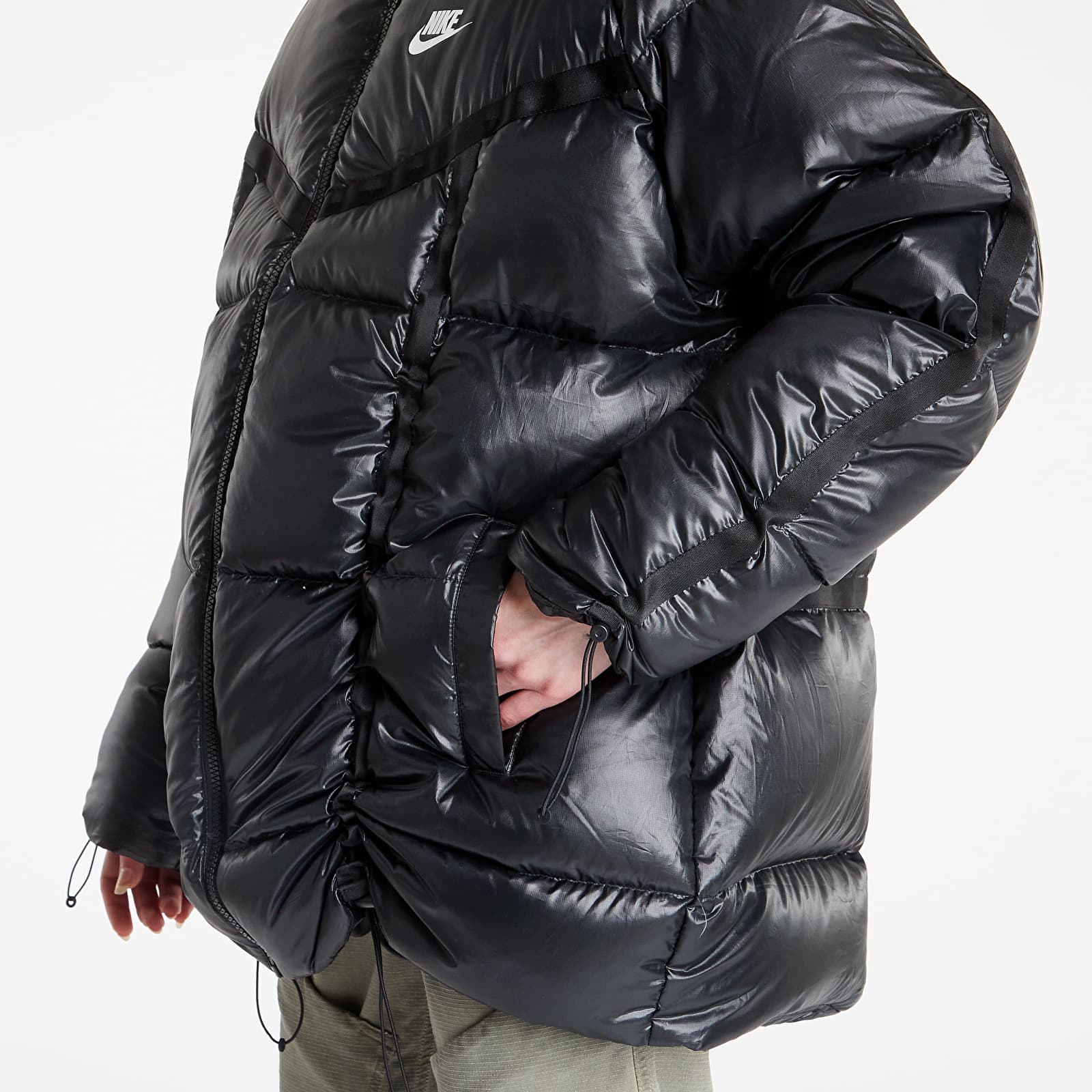Jacken Nike Sportswear Therma-FIT City Series Women's Hooded Jacket Black