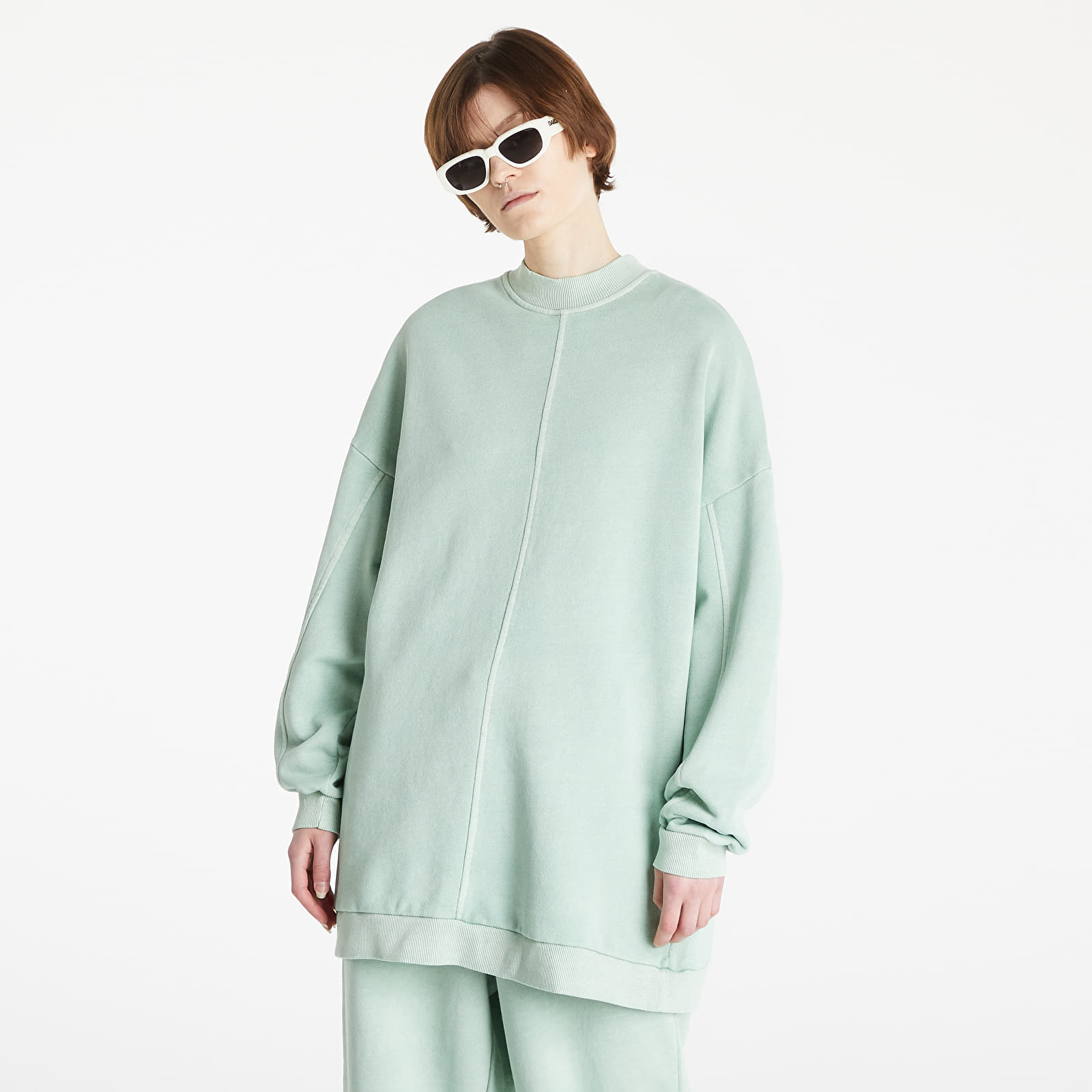 Hoodies and sweatshirts  Reebok Classics Natural Dye Sm Crew Dress Light Sage