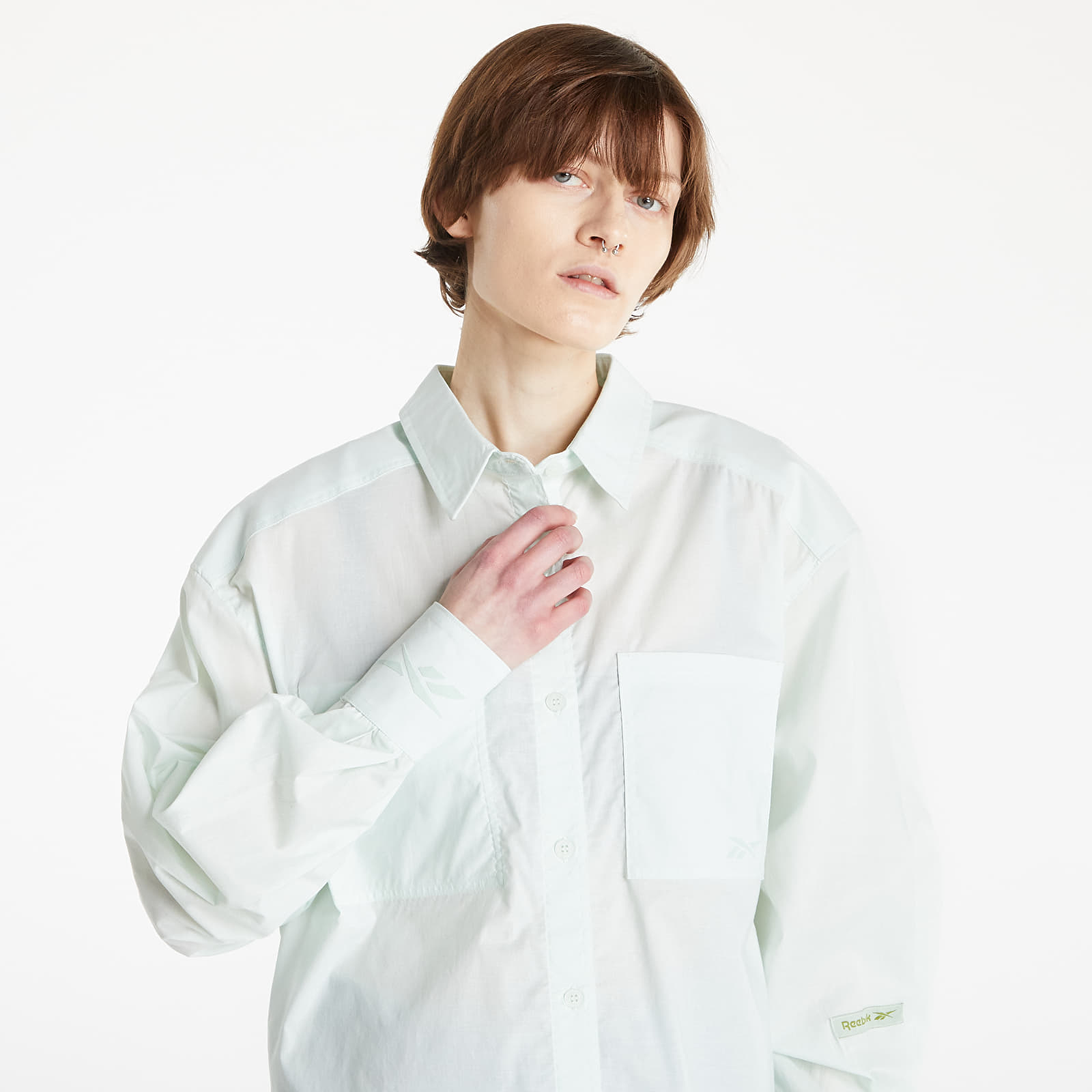 Shirts Reebok Classics Womens Tailoring Shirt Opalgl