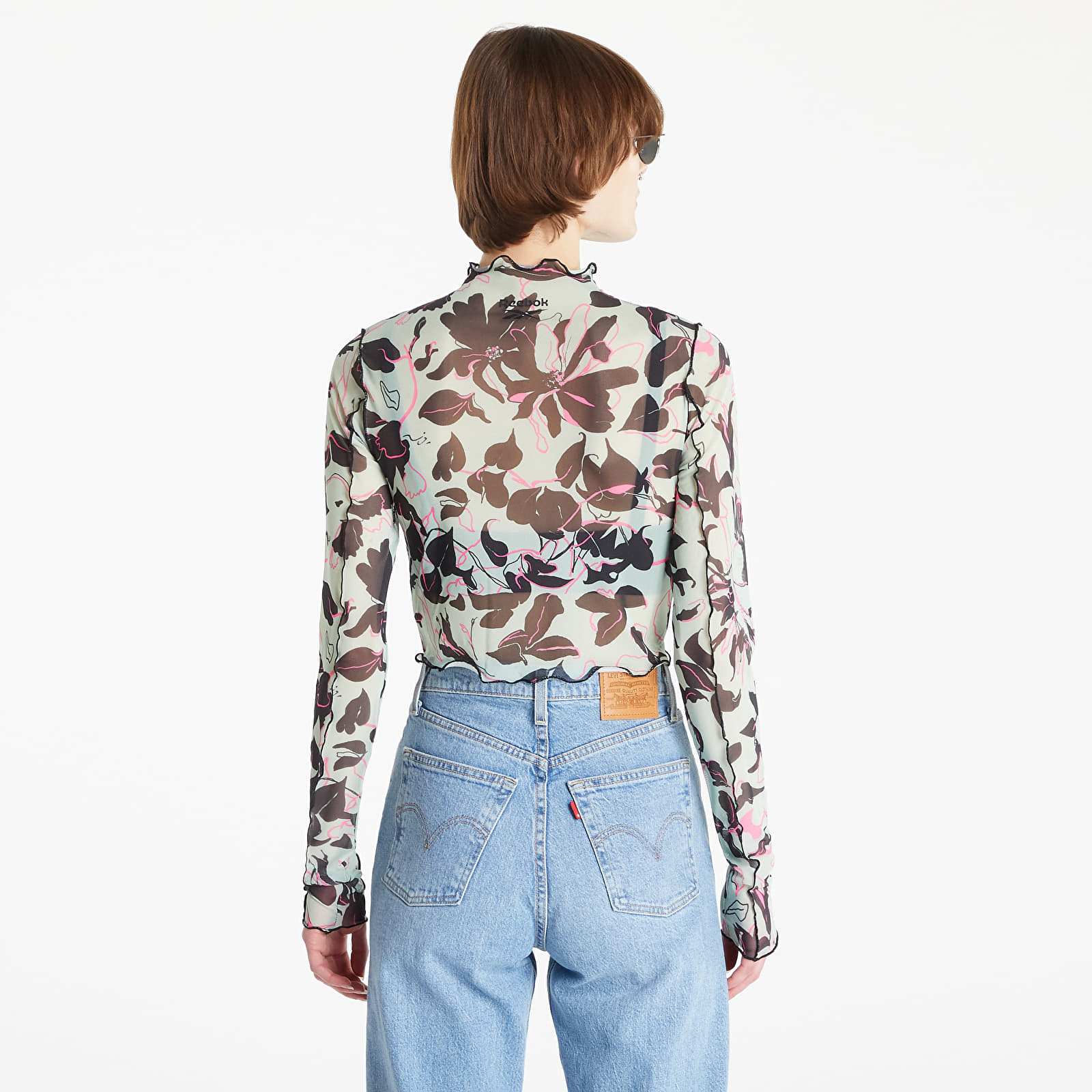 Topy Reebok Classics Beauty Trend Top Light Sage