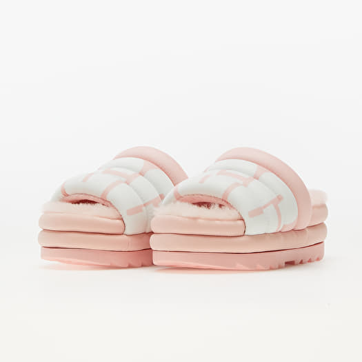 UGG W Maxi Slide Logo Pink Scallop | Footshop