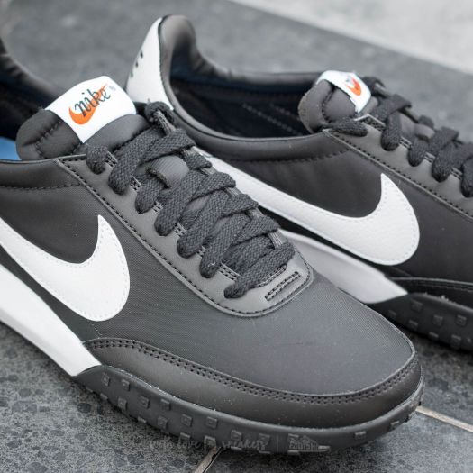 Men s shoes Nike Roshe Waffle Racer NM Black White Safety Orange Footshop