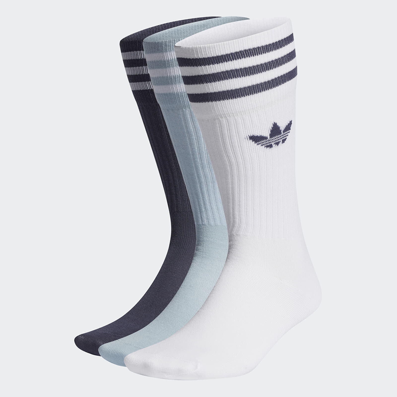 Solid crew adidas socks discount