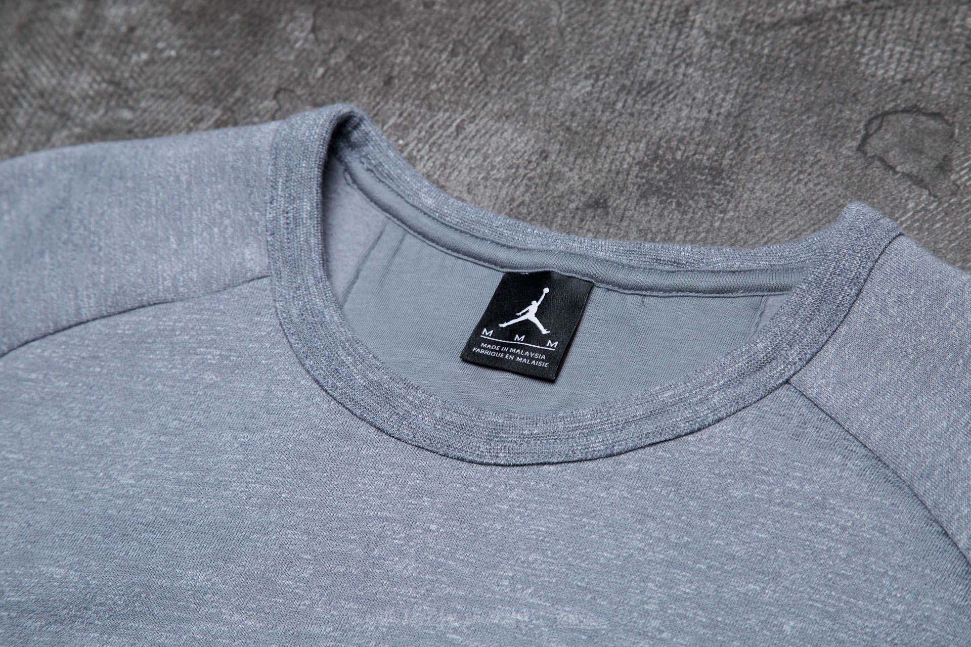 Mikiny Jordan Icon Fleece Grey