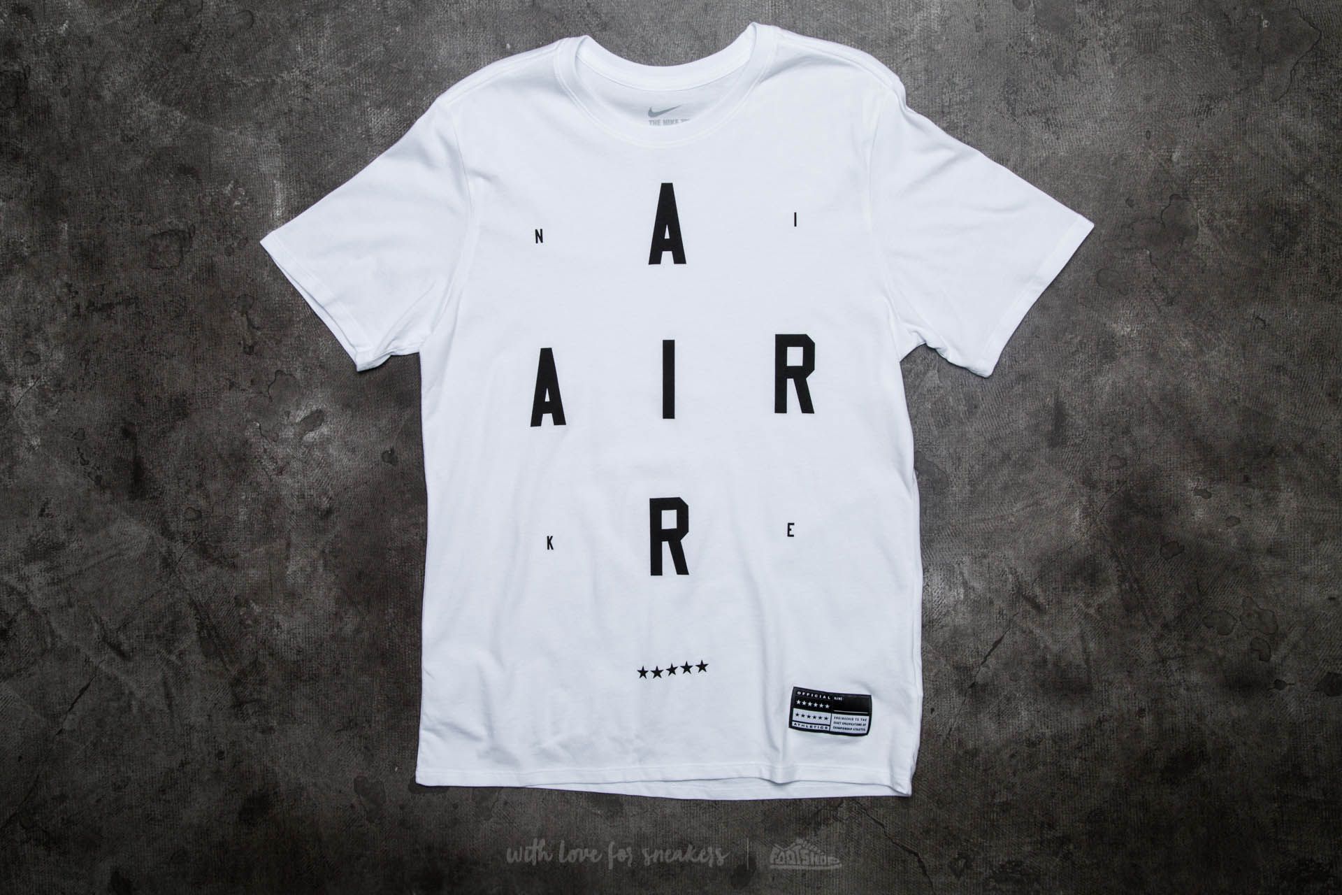 Marškinėliai Nike Air Brand Mark White
