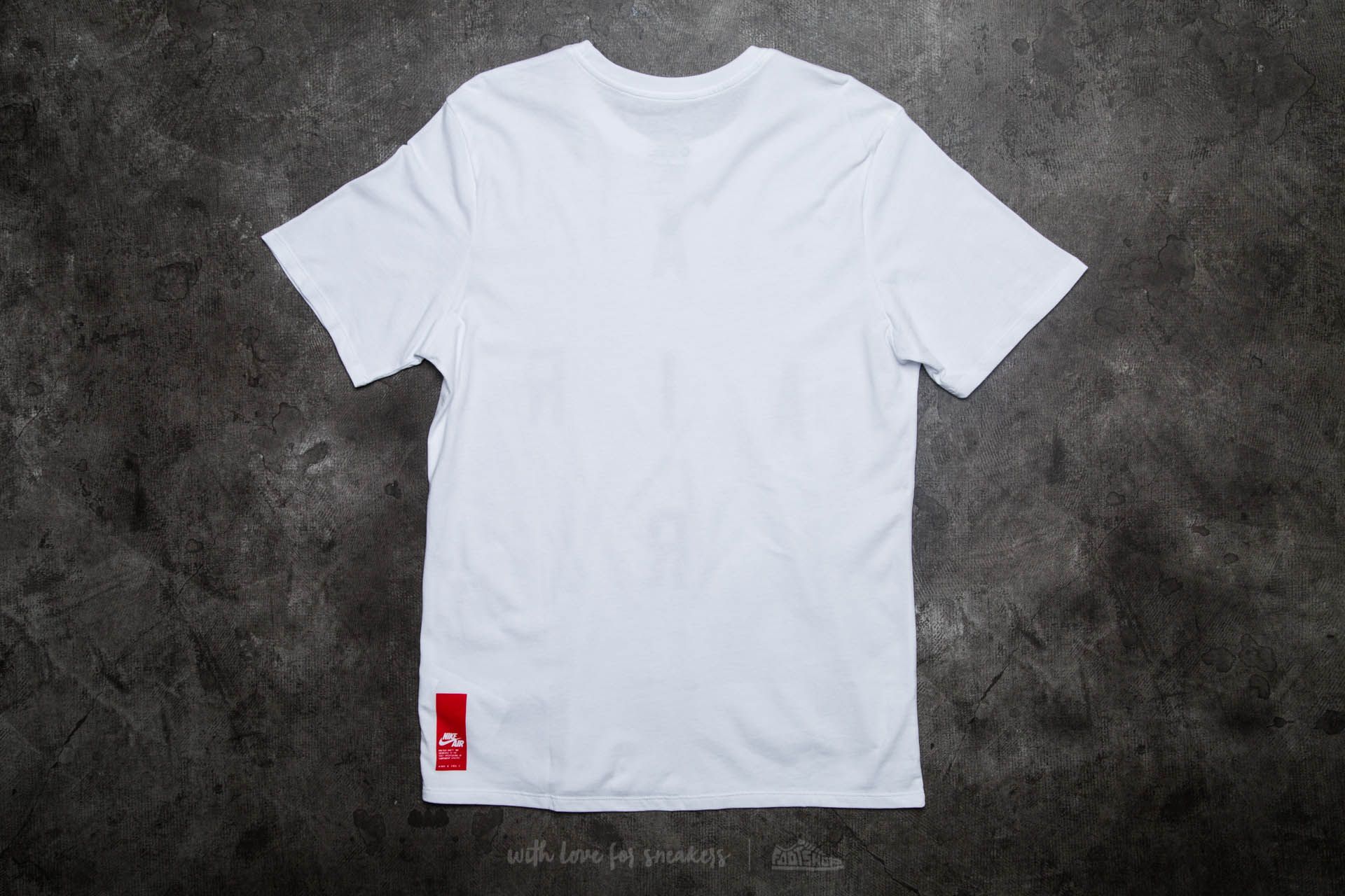 Marškinėliai Nike Air Brand Mark White