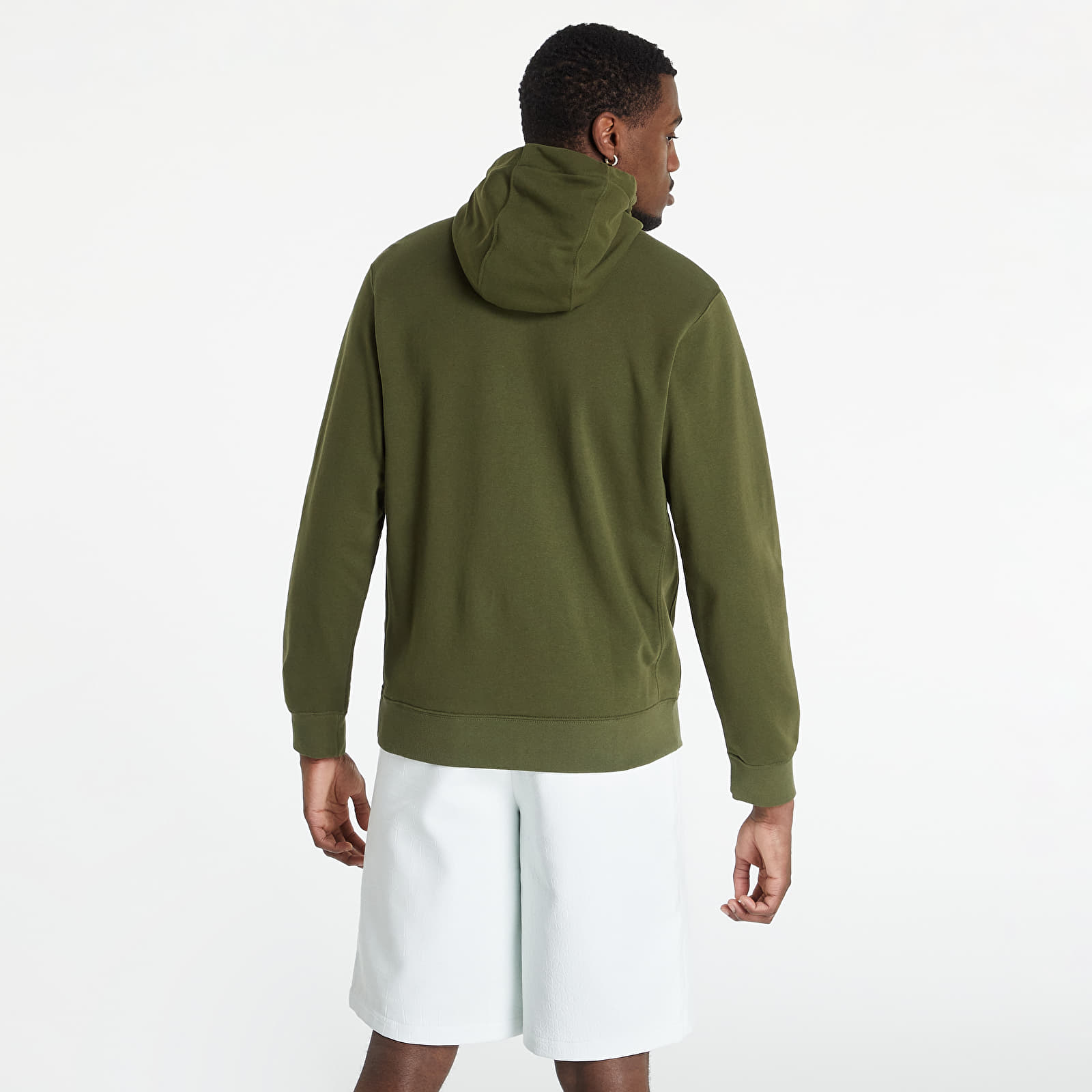 Sweatjacken und Sweatshirts Nike Sportswear Club Men's Full-Zip Hoodie Rough Green/ Rough Green/ White