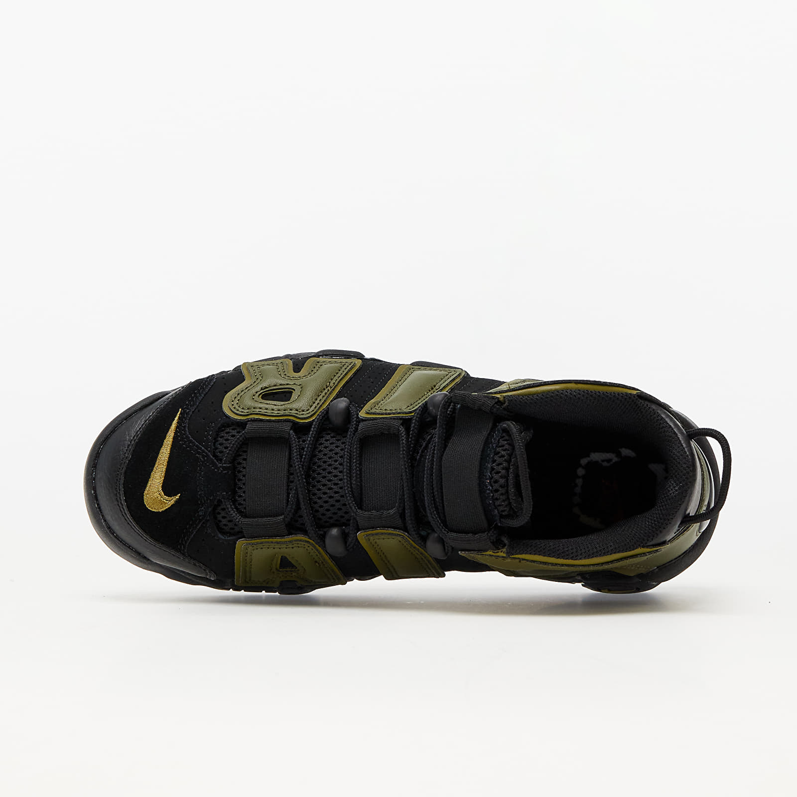 Men s shoes Nike Air More Uptempo 96 Black Rough Green Pilgrim Black Footshop